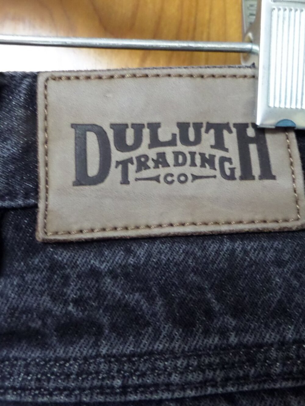 Duluth Trading Men Black Jeans 86069B Size 46WX26.5L - Picture 4 of 7